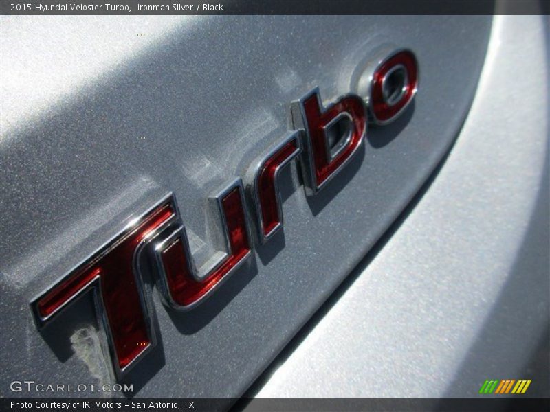 Ironman Silver / Black 2015 Hyundai Veloster Turbo
