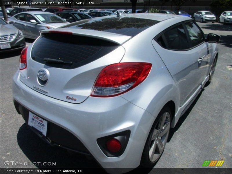 Ironman Silver / Black 2015 Hyundai Veloster Turbo