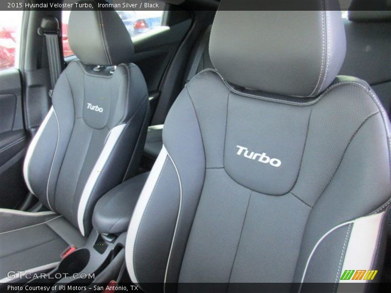 Ironman Silver / Black 2015 Hyundai Veloster Turbo