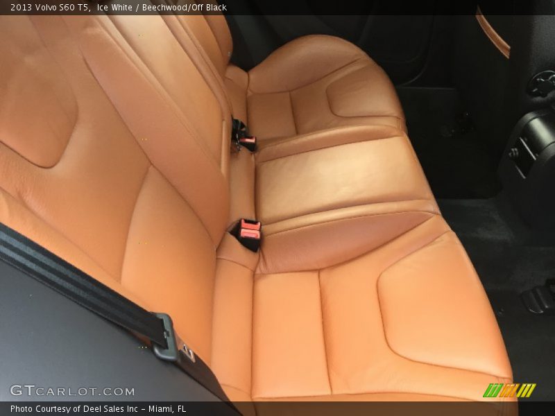 Ice White / Beechwood/Off Black 2013 Volvo S60 T5