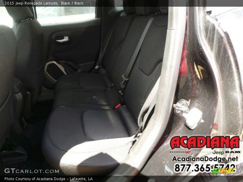 Black / Black 2015 Jeep Renegade Latitude