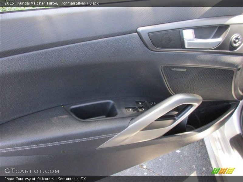 Ironman Silver / Black 2015 Hyundai Veloster Turbo