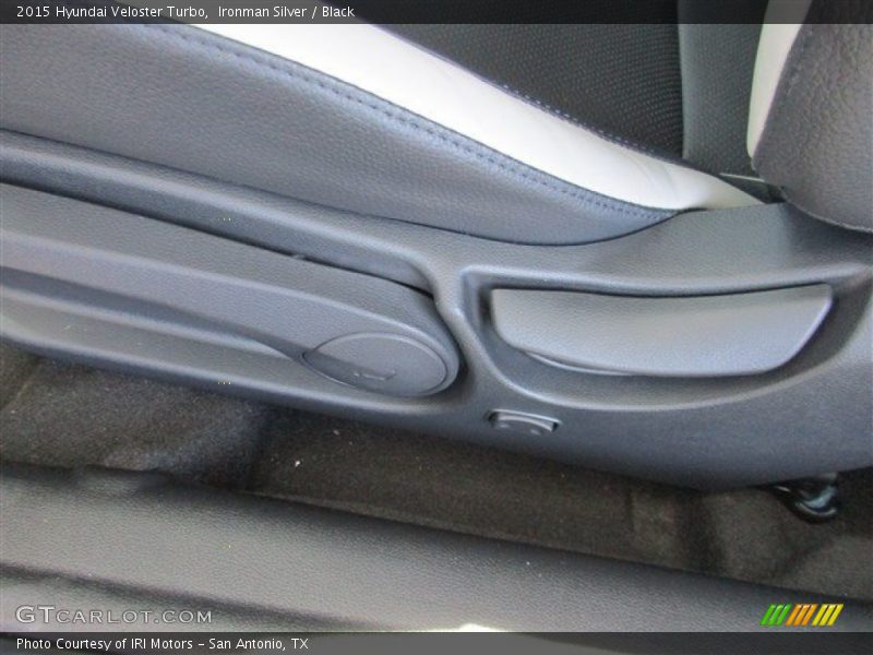 Ironman Silver / Black 2015 Hyundai Veloster Turbo