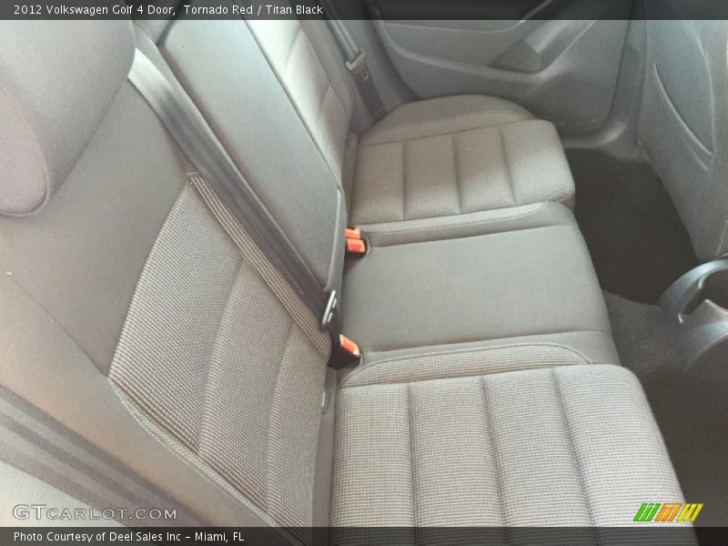Tornado Red / Titan Black 2012 Volkswagen Golf 4 Door