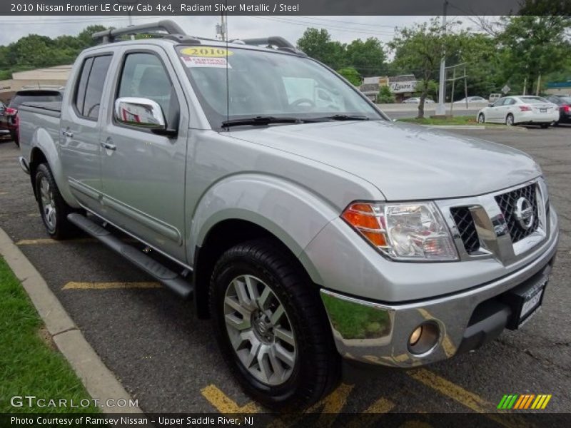 Front 3/4 View of 2010 Frontier LE Crew Cab 4x4