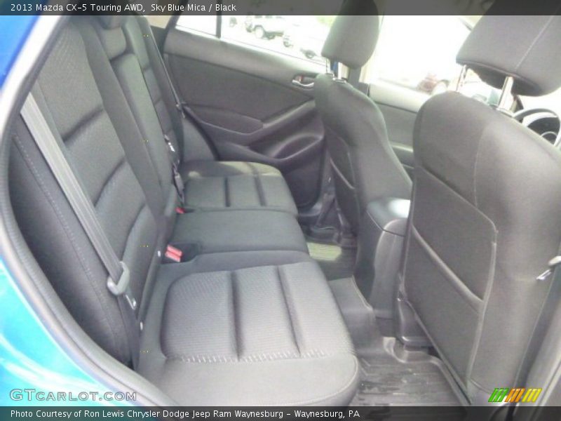 Sky Blue Mica / Black 2013 Mazda CX-5 Touring AWD