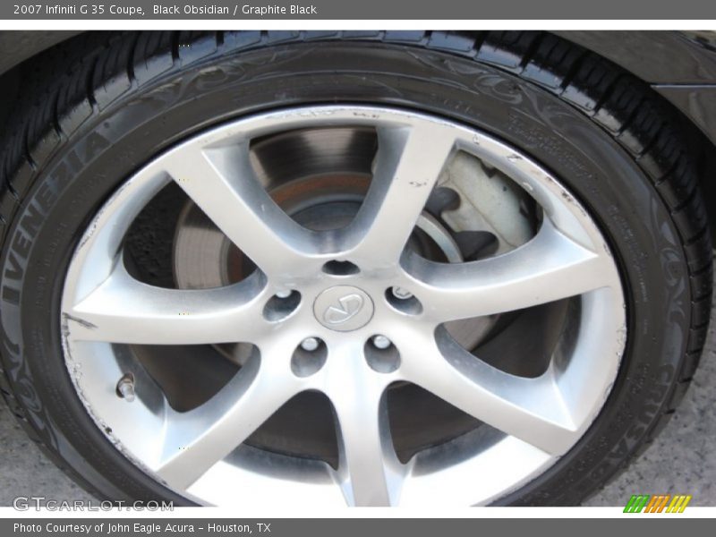 Black Obsidian / Graphite Black 2007 Infiniti G 35 Coupe