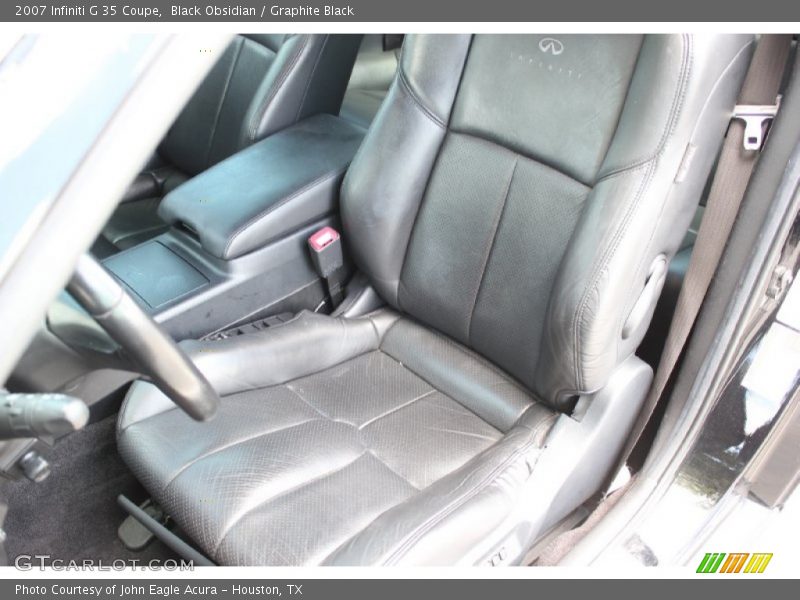 Black Obsidian / Graphite Black 2007 Infiniti G 35 Coupe