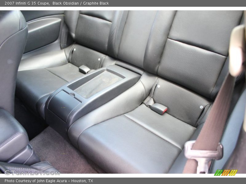 Black Obsidian / Graphite Black 2007 Infiniti G 35 Coupe