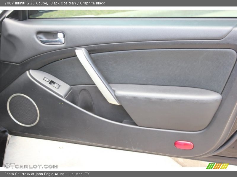 Black Obsidian / Graphite Black 2007 Infiniti G 35 Coupe