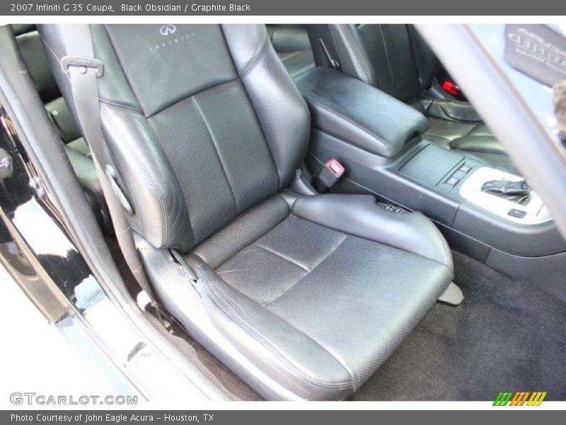 Black Obsidian / Graphite Black 2007 Infiniti G 35 Coupe