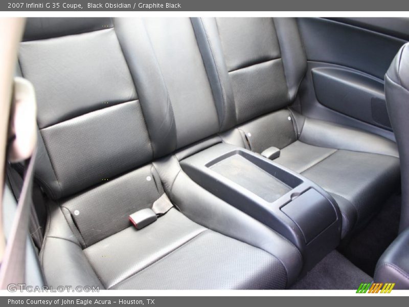 Black Obsidian / Graphite Black 2007 Infiniti G 35 Coupe