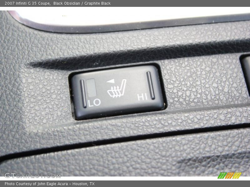 Black Obsidian / Graphite Black 2007 Infiniti G 35 Coupe