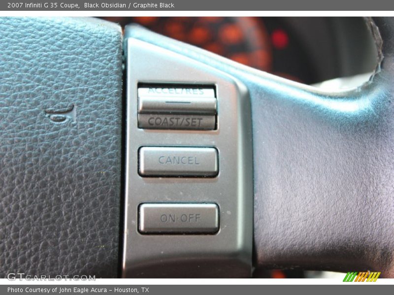 Black Obsidian / Graphite Black 2007 Infiniti G 35 Coupe