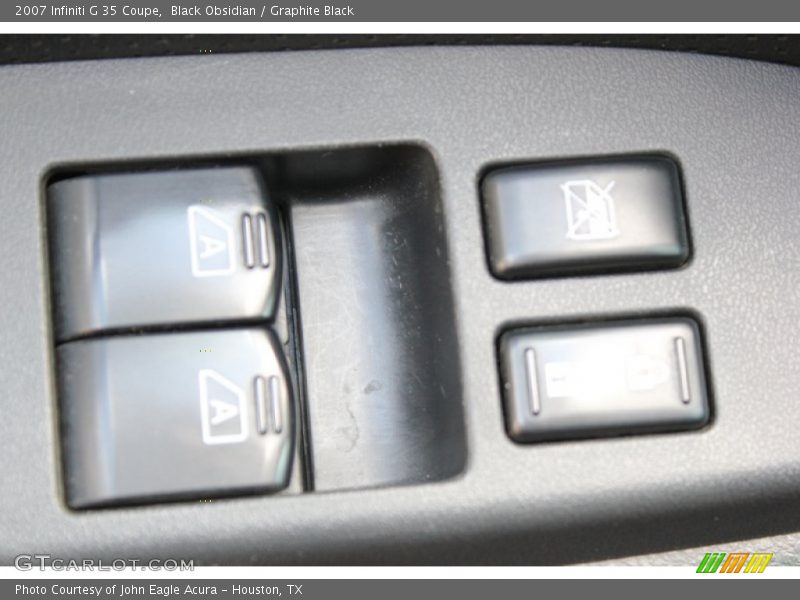 Black Obsidian / Graphite Black 2007 Infiniti G 35 Coupe