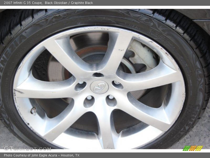 Black Obsidian / Graphite Black 2007 Infiniti G 35 Coupe