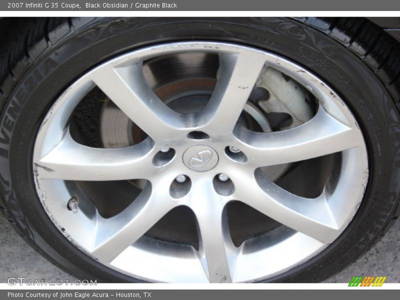 Black Obsidian / Graphite Black 2007 Infiniti G 35 Coupe