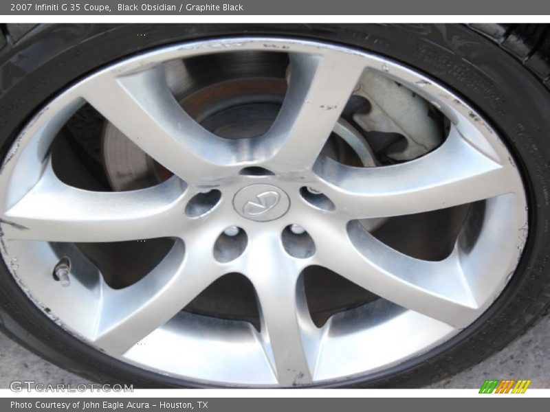 Black Obsidian / Graphite Black 2007 Infiniti G 35 Coupe