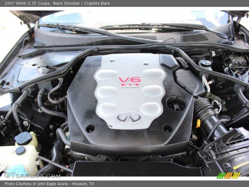 Black Obsidian / Graphite Black 2007 Infiniti G 35 Coupe