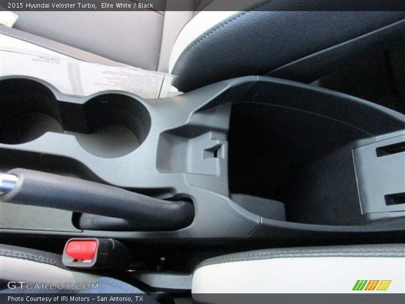 Elite White / Black 2015 Hyundai Veloster Turbo