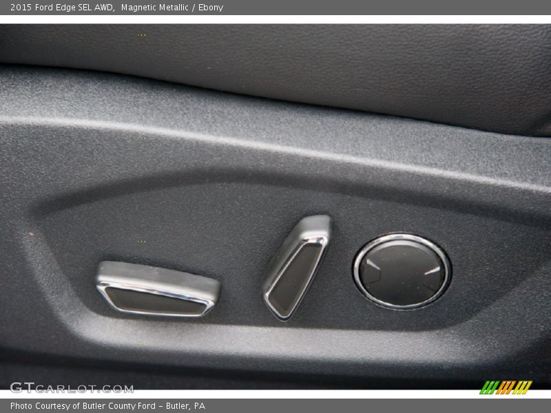 Magnetic Metallic / Ebony 2015 Ford Edge SEL AWD