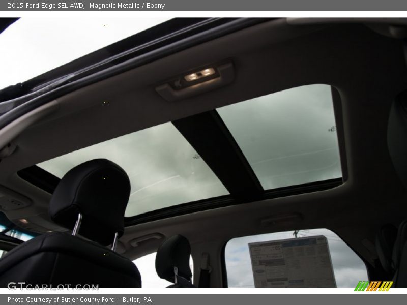 Magnetic Metallic / Ebony 2015 Ford Edge SEL AWD