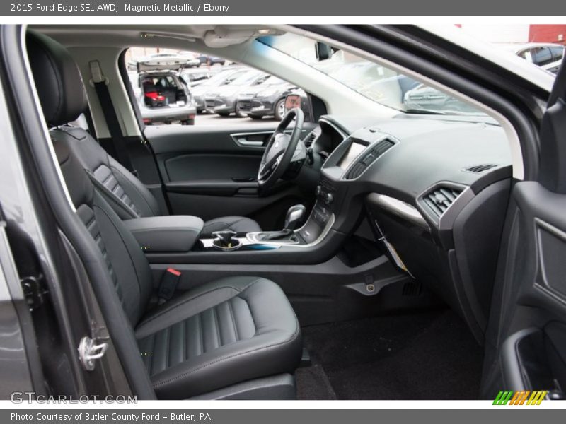 Magnetic Metallic / Ebony 2015 Ford Edge SEL AWD