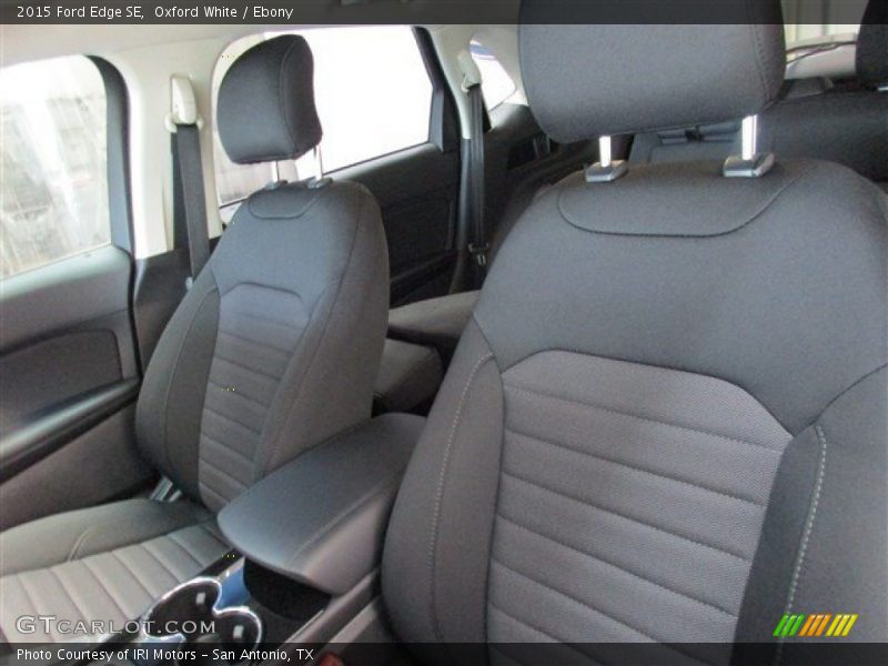 Oxford White / Ebony 2015 Ford Edge SE