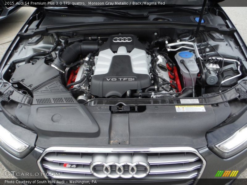  2015 S4 Premium Plus 3.0 TFSI quattro Engine - 3.0 Liter TFSI Supercharged DOHC 24-Valve VVT V6