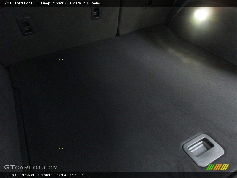 Deep Impact Blue Metallic / Ebony 2015 Ford Edge SE