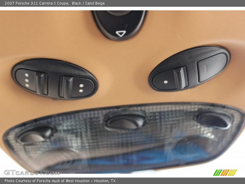Black / Sand Beige 2007 Porsche 911 Carrera S Coupe