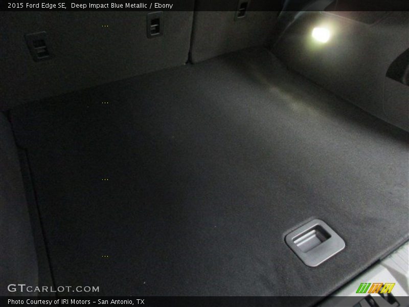 Deep Impact Blue Metallic / Ebony 2015 Ford Edge SE