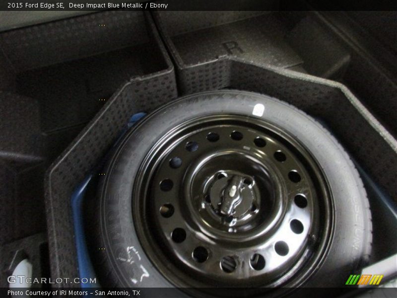 Deep Impact Blue Metallic / Ebony 2015 Ford Edge SE