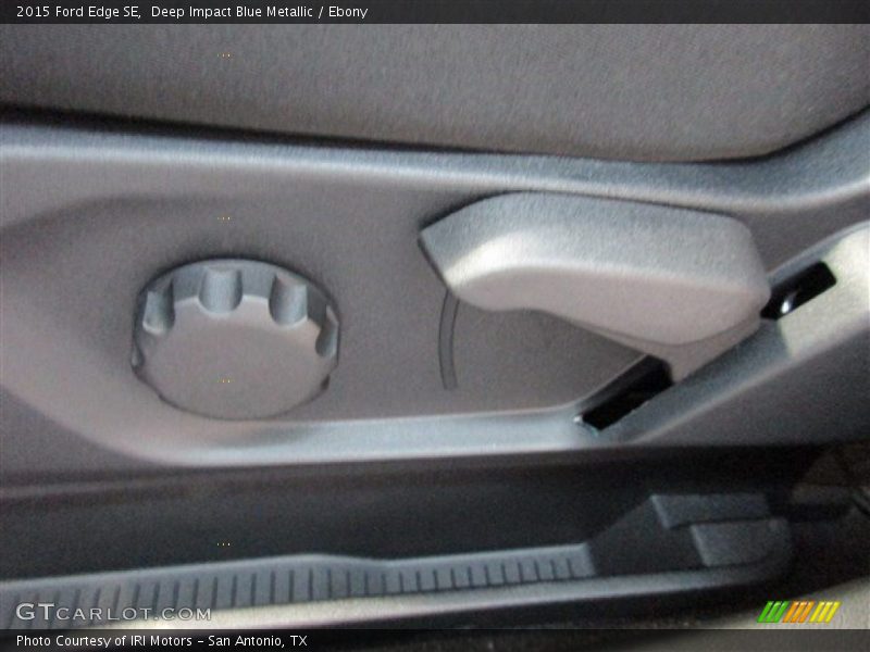 Deep Impact Blue Metallic / Ebony 2015 Ford Edge SE