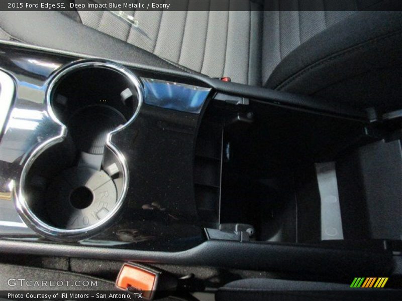 Deep Impact Blue Metallic / Ebony 2015 Ford Edge SE