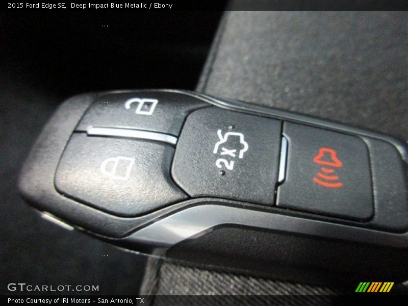 Deep Impact Blue Metallic / Ebony 2015 Ford Edge SE