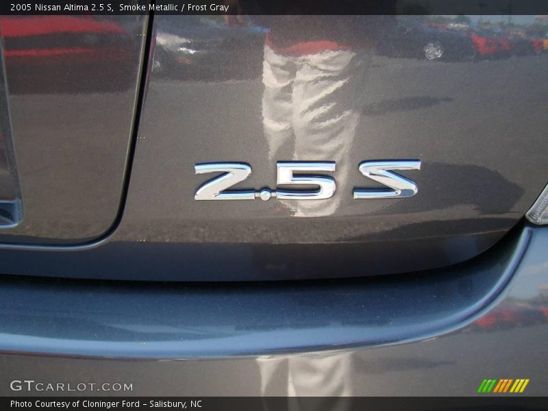Smoke Metallic / Frost Gray 2005 Nissan Altima 2.5 S