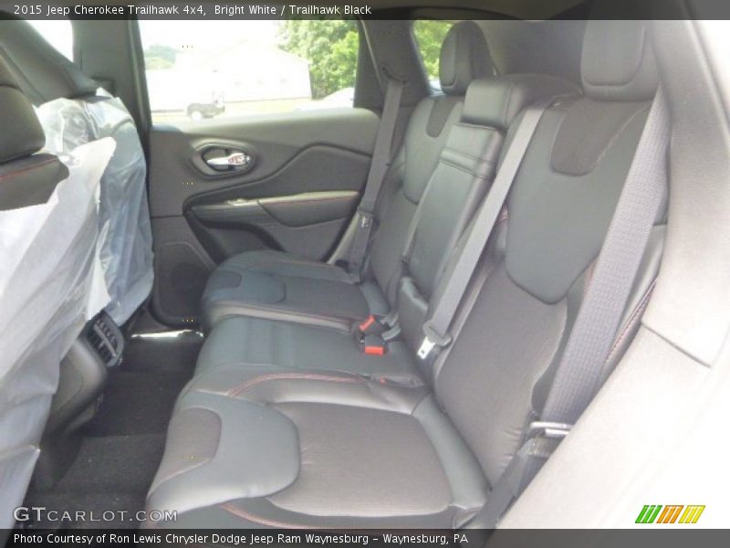 Bright White / Trailhawk Black 2015 Jeep Cherokee Trailhawk 4x4
