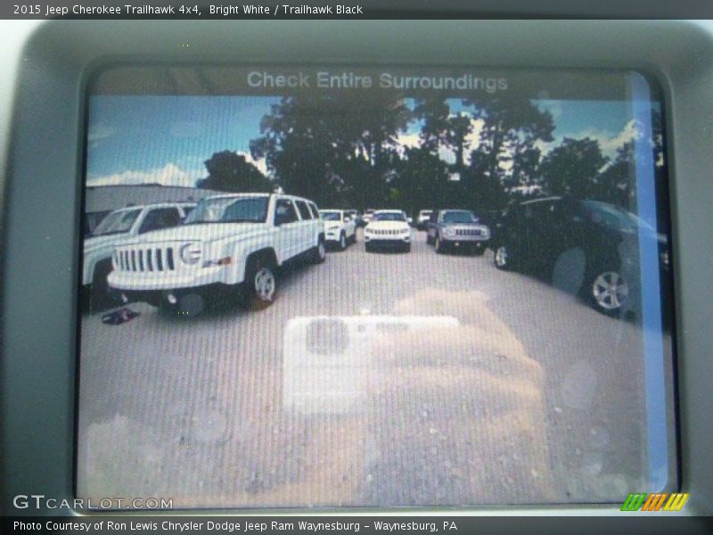 Bright White / Trailhawk Black 2015 Jeep Cherokee Trailhawk 4x4