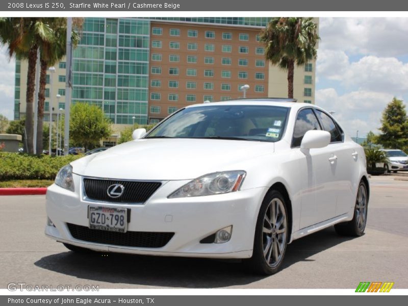 Starfire White Pearl / Cashmere Beige 2008 Lexus IS 250