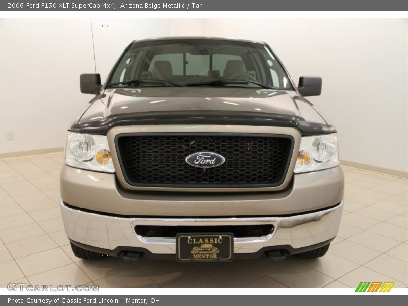 Arizona Beige Metallic / Tan 2006 Ford F150 XLT SuperCab 4x4