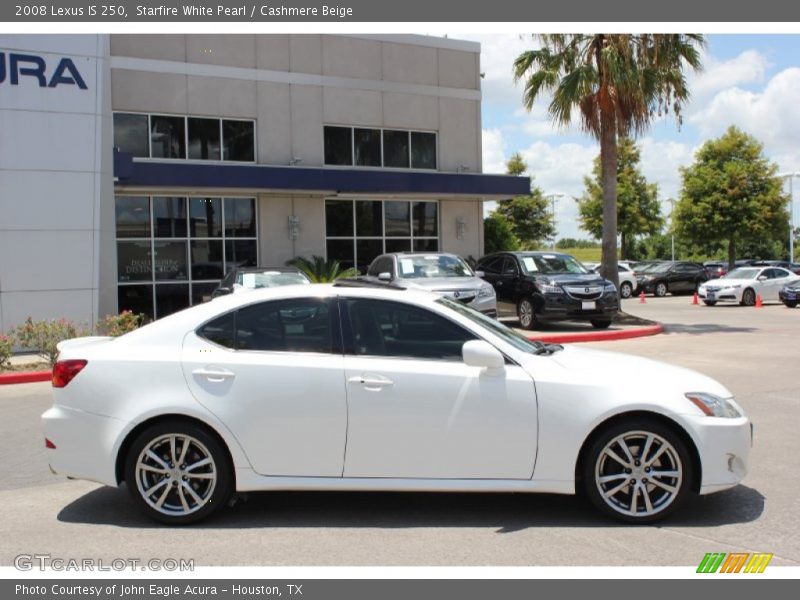 Starfire White Pearl / Cashmere Beige 2008 Lexus IS 250