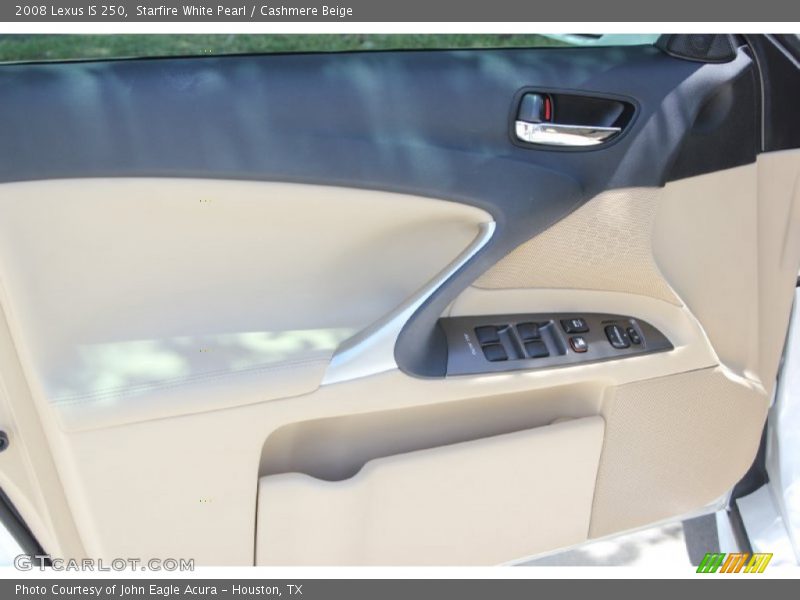 Starfire White Pearl / Cashmere Beige 2008 Lexus IS 250