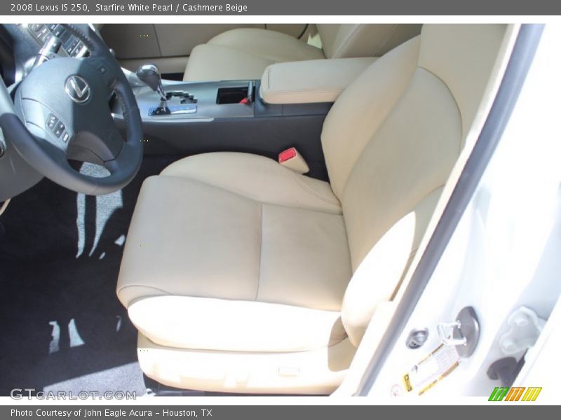 Starfire White Pearl / Cashmere Beige 2008 Lexus IS 250