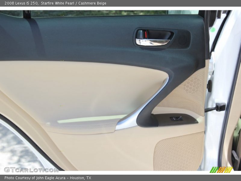 Starfire White Pearl / Cashmere Beige 2008 Lexus IS 250