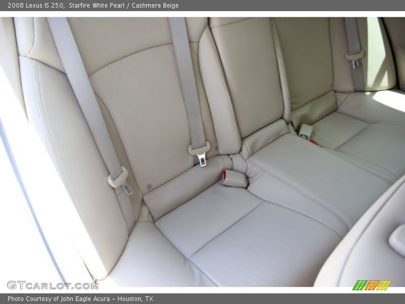Starfire White Pearl / Cashmere Beige 2008 Lexus IS 250