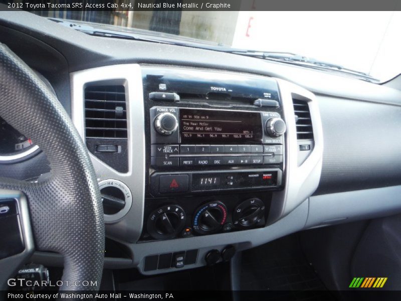 Nautical Blue Metallic / Graphite 2012 Toyota Tacoma SR5 Access Cab 4x4