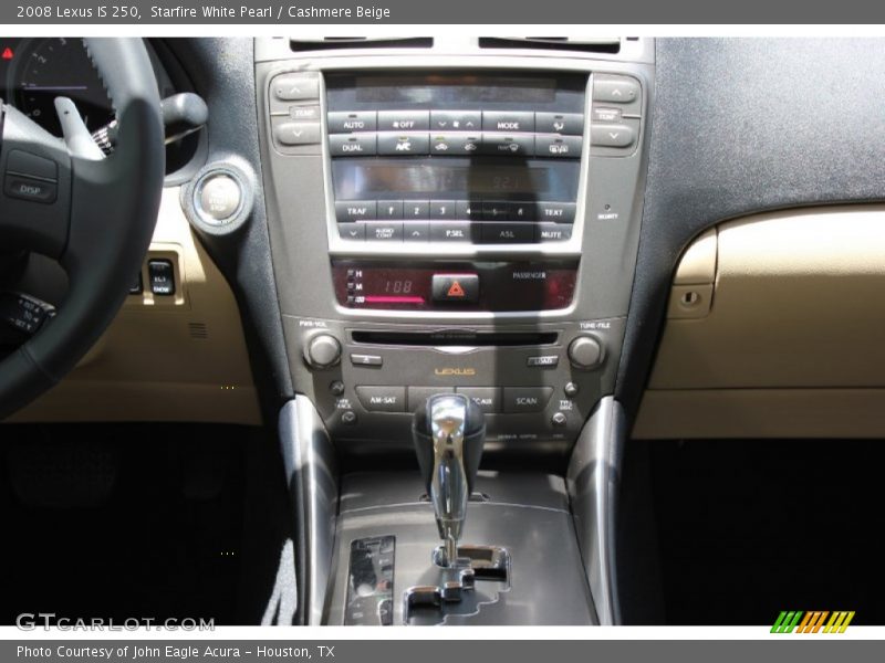 Starfire White Pearl / Cashmere Beige 2008 Lexus IS 250