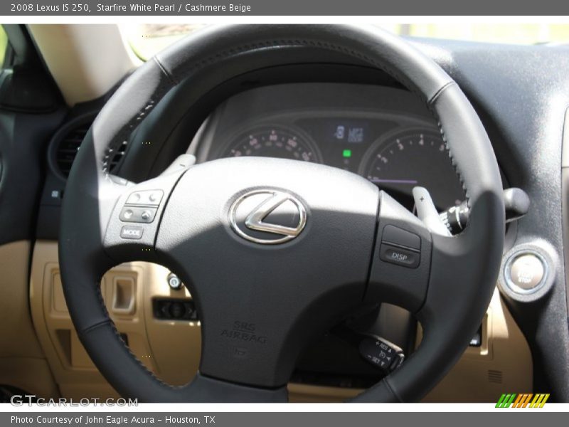 Starfire White Pearl / Cashmere Beige 2008 Lexus IS 250
