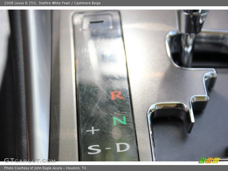 Starfire White Pearl / Cashmere Beige 2008 Lexus IS 250